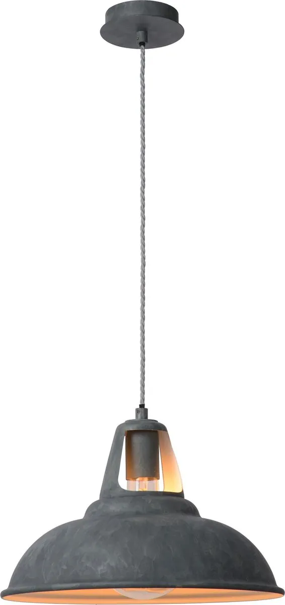 Lucide Markit Hanglamp Ø35cm Grijs