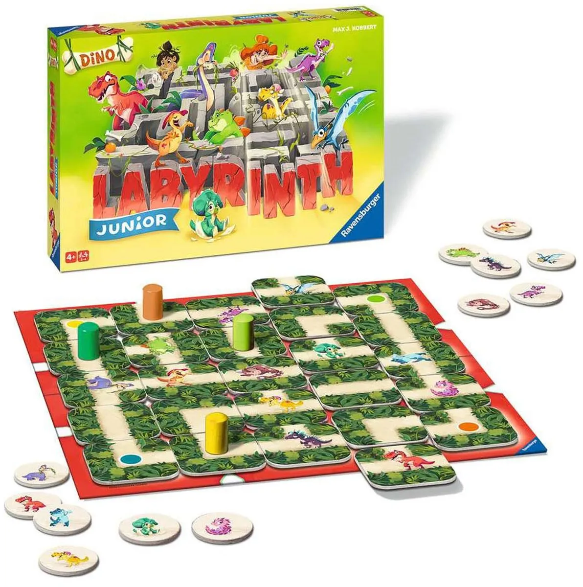 Ravensburger Junior Labyrinth Dino Bordspel - 2-4 Spelers