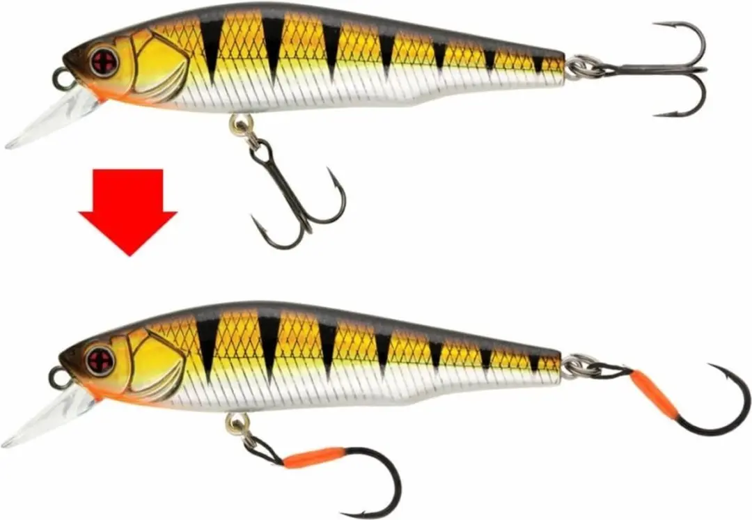 Sakura Trout Single Assist Haak 1 - 6 Stuks - Zwart Nikkel