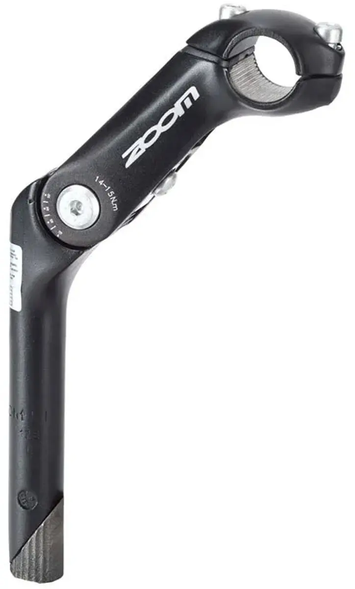 Zoom CTB Verstelbare Stuurklem 110mm - 25.4mm - Zwart