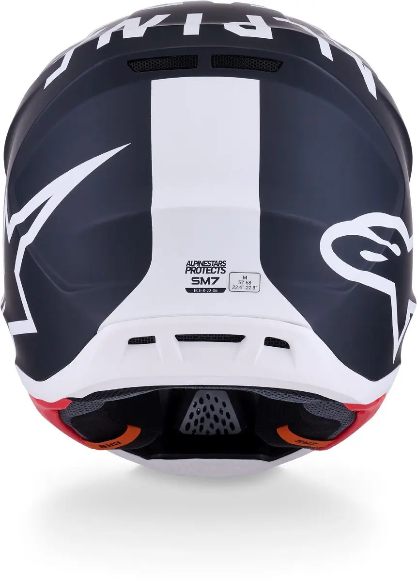 Alpinestars S-M7 Dasher Crosshelm XL - Zwart