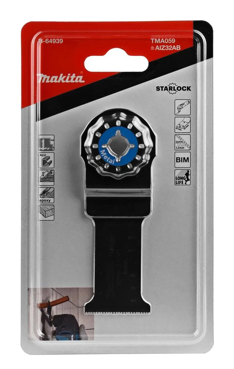 Makita TMA059 Invalzaagblad 32mm Staal