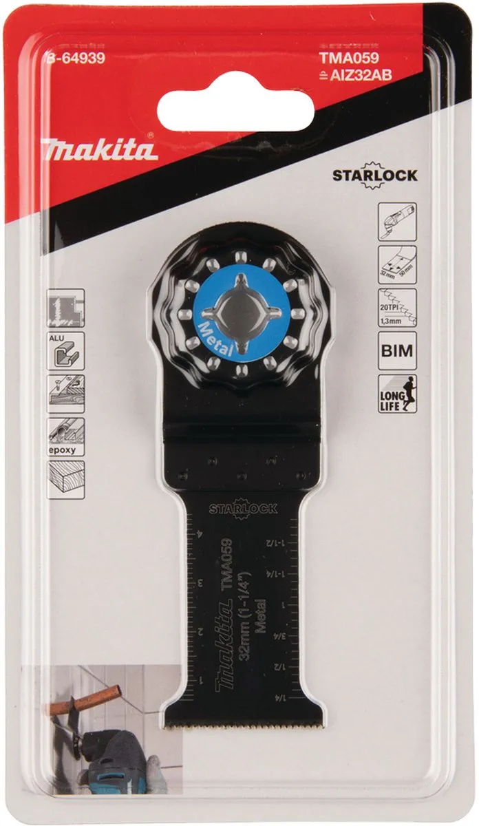 Makita TMA059 Invalzaagblad 32mm Staal