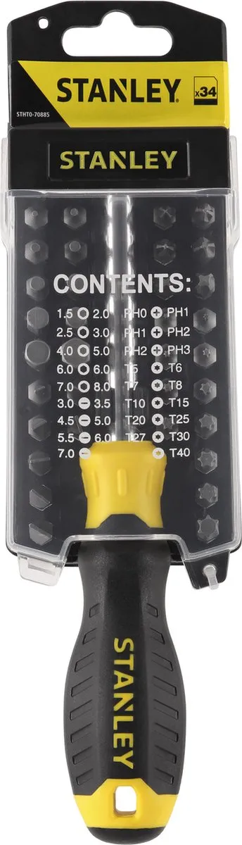 Stanley Multibit Schroevendraaierset STHT0-70885