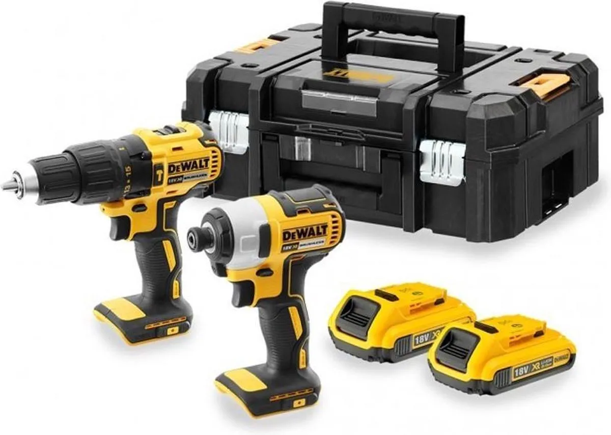 DeWalt DCK2060D2T 18V Li-Ion Klopboormachine & Slagschroevendraaier