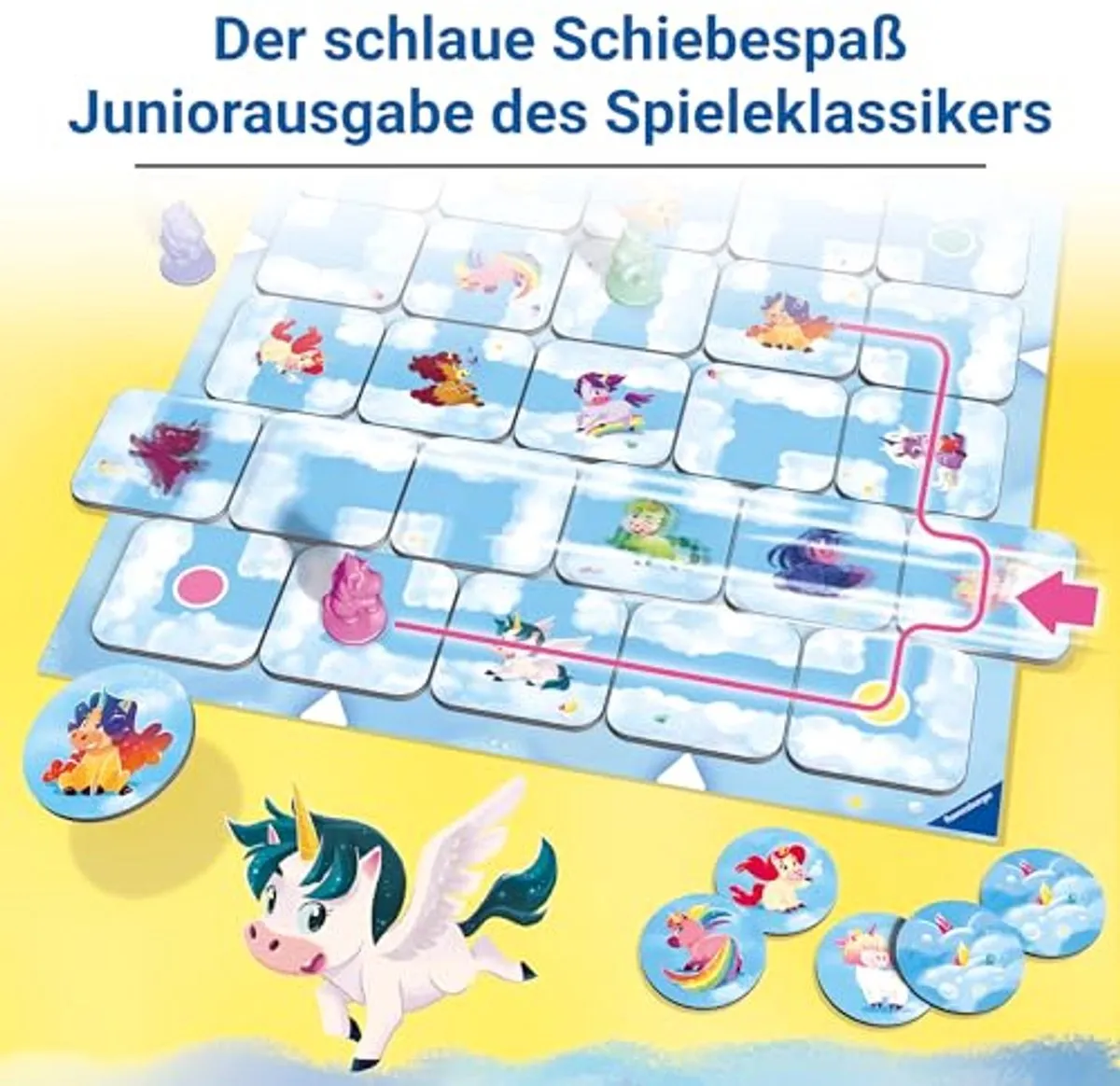 Ravensburger Junior Labyrinth Unicorn Bordspel 2-4 Spelers