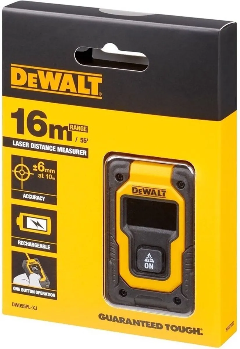 DeWalt DW055PL Afstandsmeter 16m - afbeelding 6 van 6