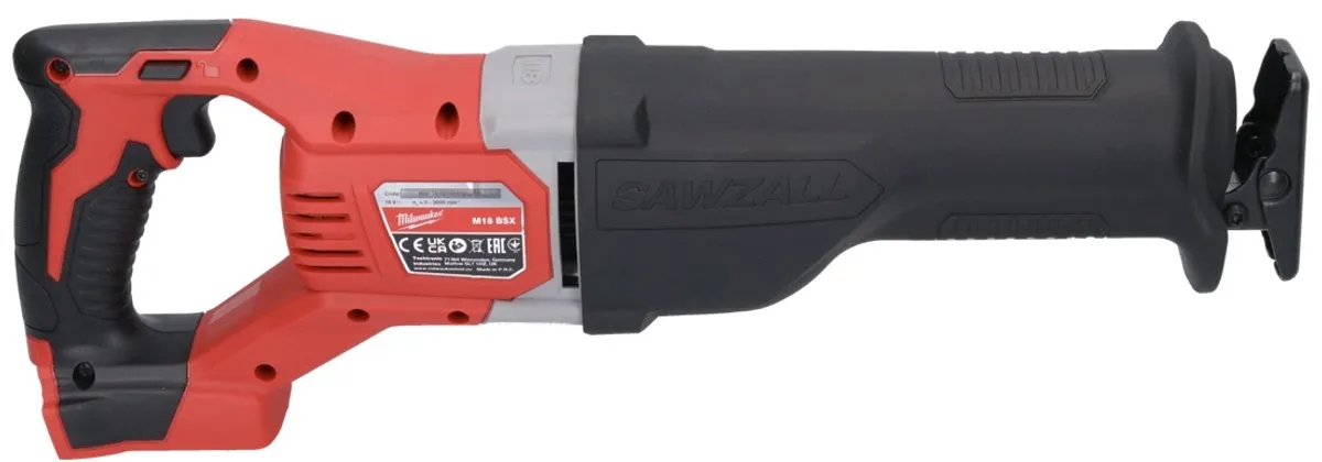 Milwaukee M18 BSX-0 Reciprozaag - 3000mAh