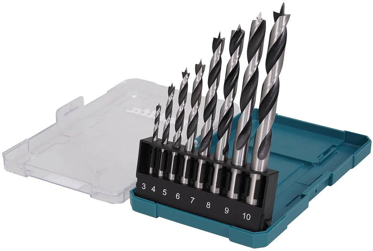 Makita Houtspiraalborenset D-77257 - 8-delig