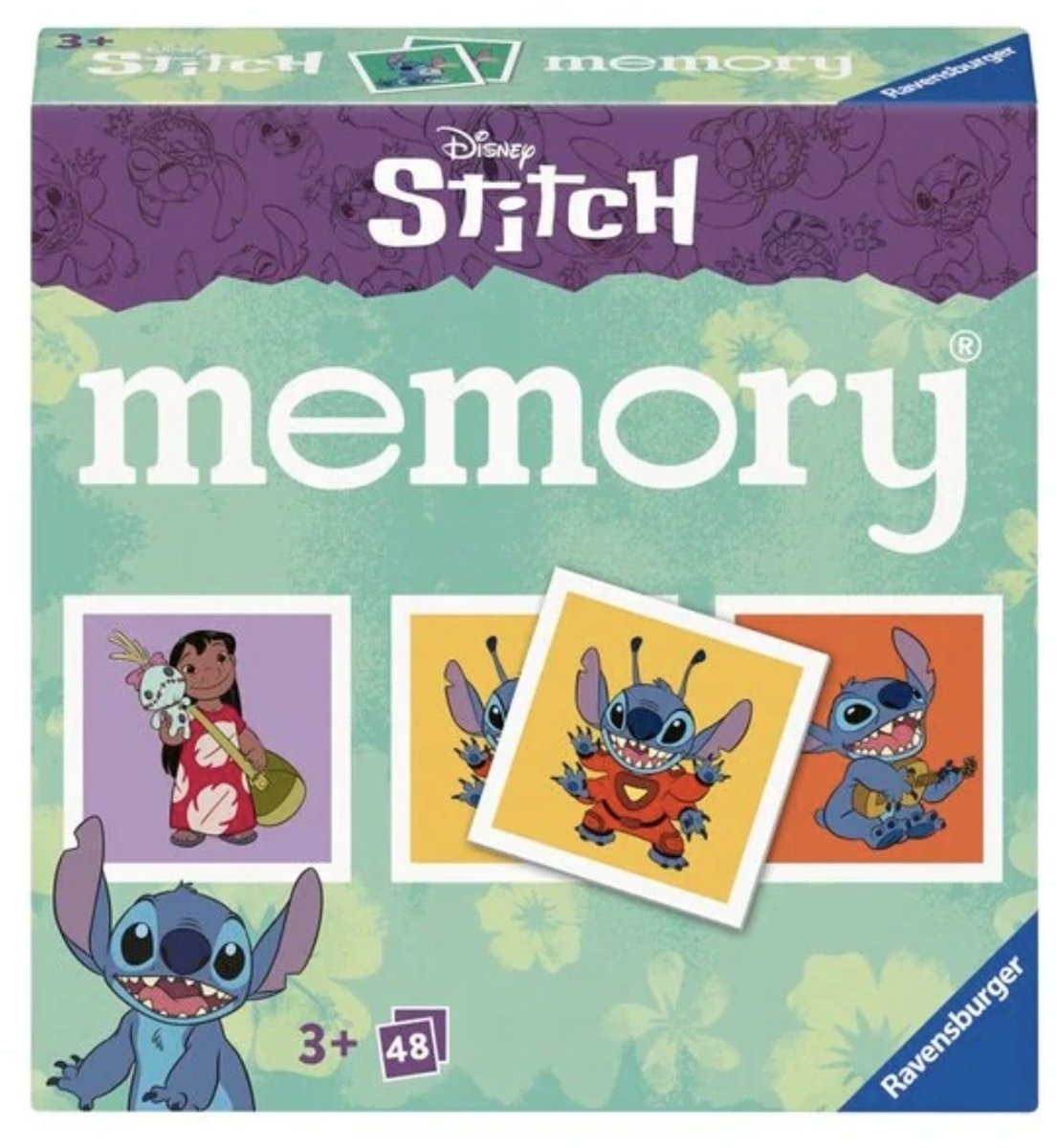Ravensburger - Disney Stitch Memory - 3+jaar -
