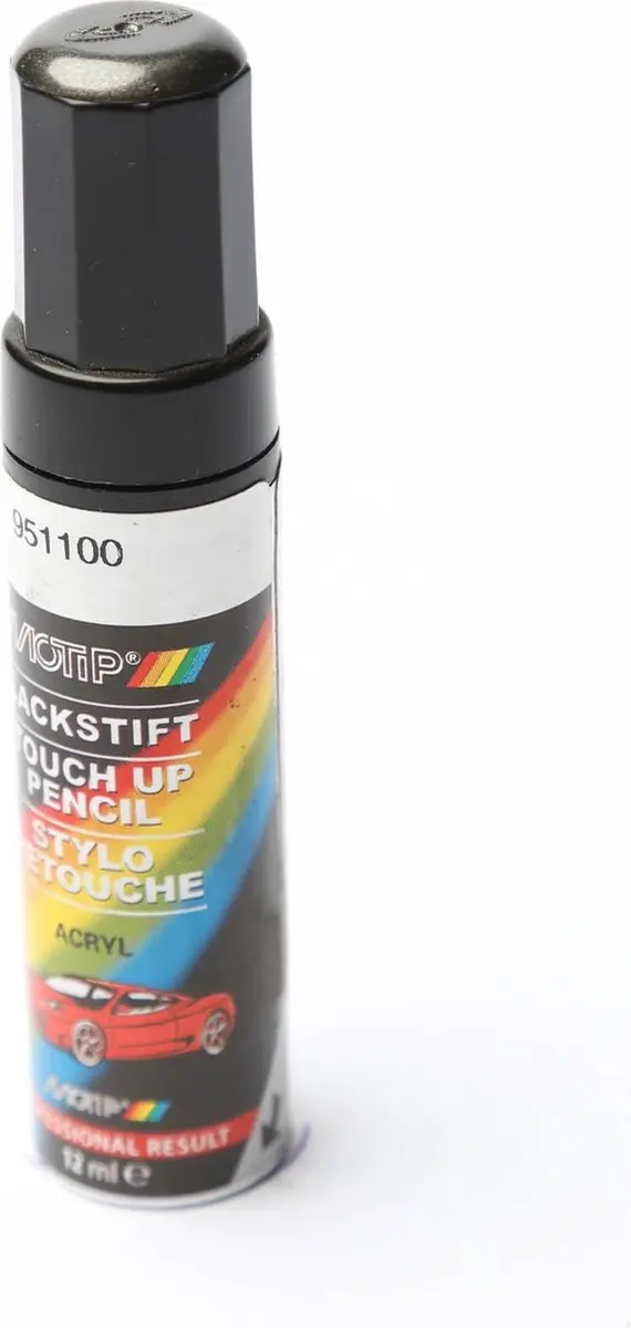 Motip 951100 Auto Lakstift Grijs Metallic 12ml