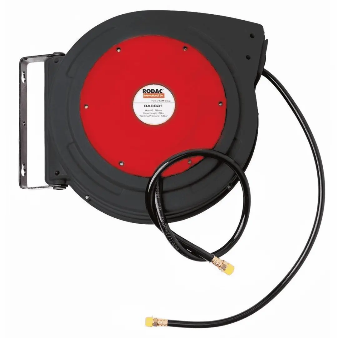 RODAC Automatische Luchtslanghaspel A8831 20m - Meerkleurig