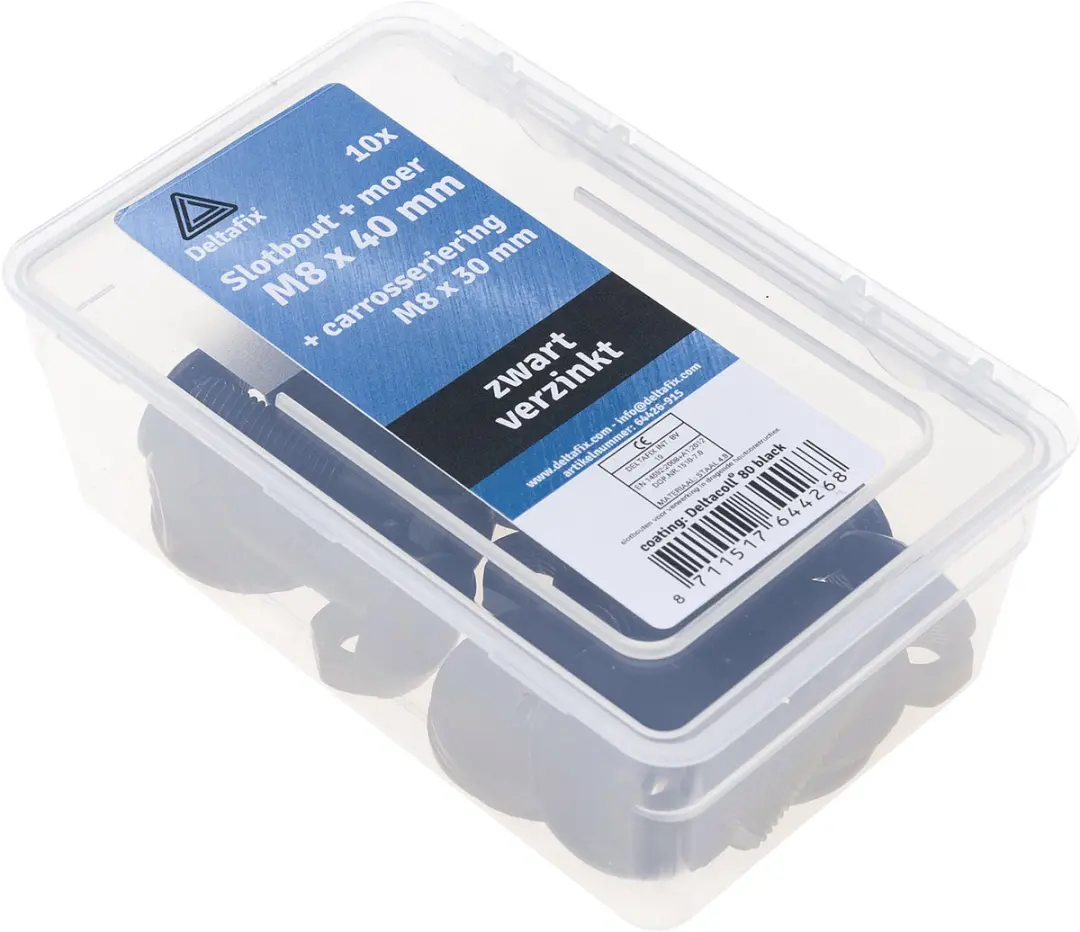Deltafix M8 x 40mm Slotbout