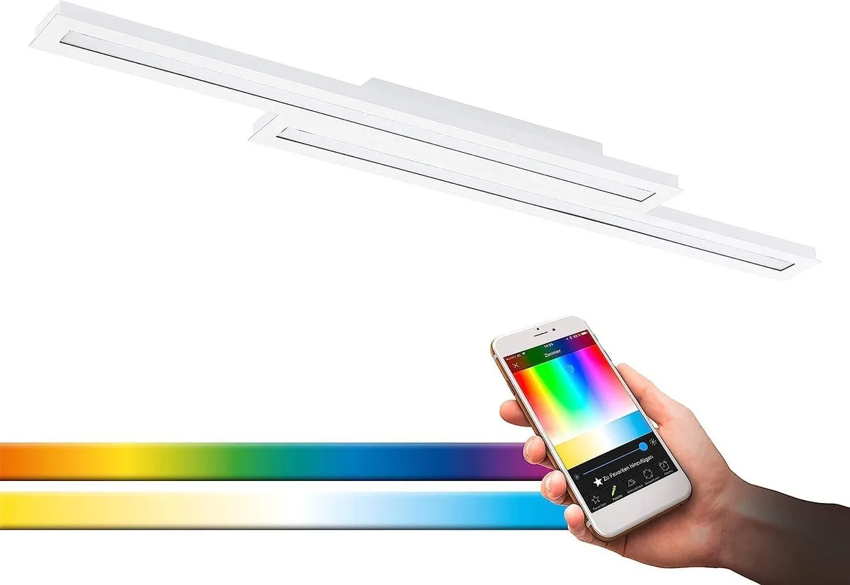 Eglo Crosslink SALITERAS-C LED Paneel Plafondlamp 116cm