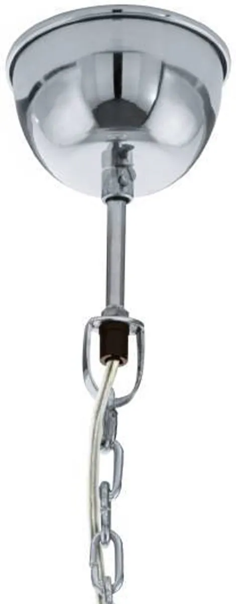 Eglo Vintage Dumphry Hanglamp - 1 Licht - Ø340mm - Chroom