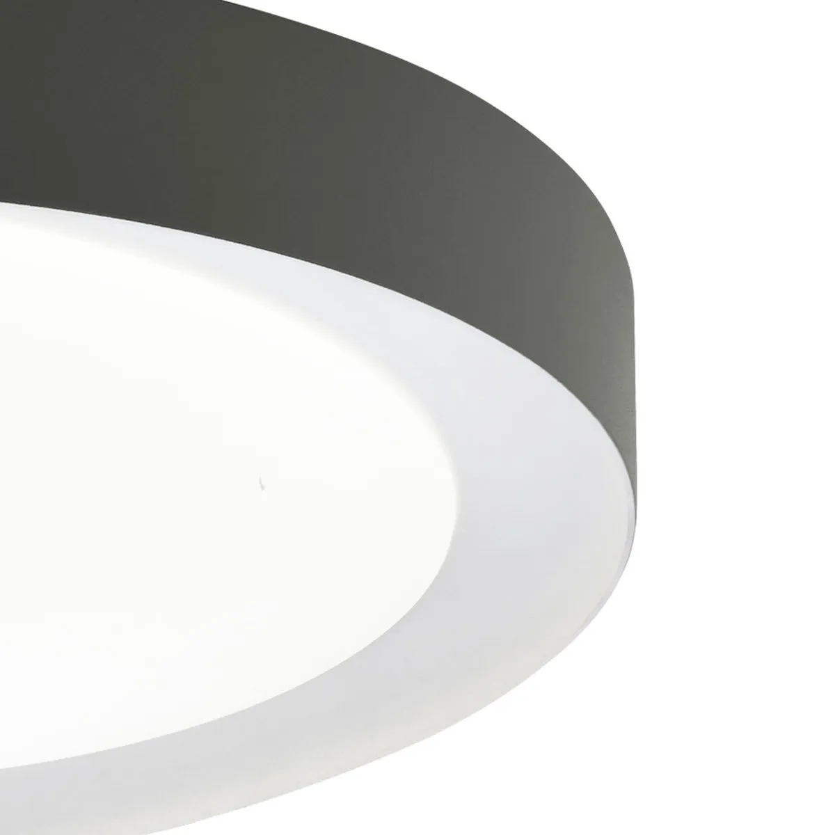 Eglo Laurito Plafondlamp LED Ø49cm Wit/Grijs - Dimbaar