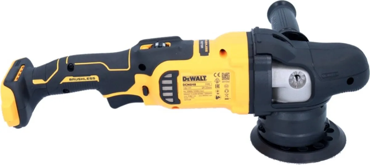 DeWalt DCM848N Excentrische Polijstmachine 125mm 18V