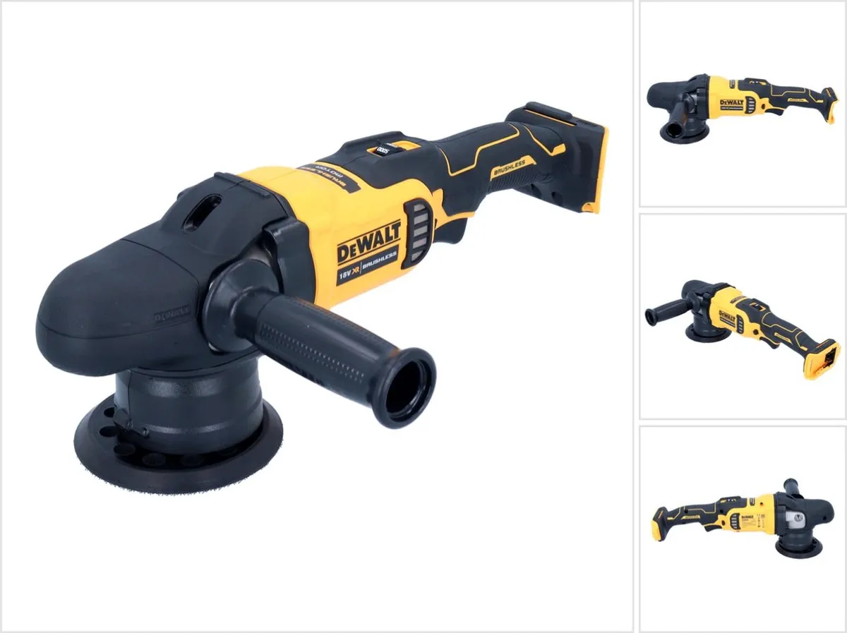 DeWalt DCM848N Excentrische Polijstmachine 125mm 18V