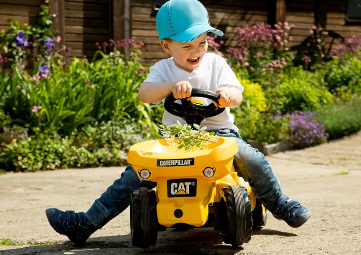 Rolly Toys rollyMinitrac CAT Dumper RT13224 - Geel