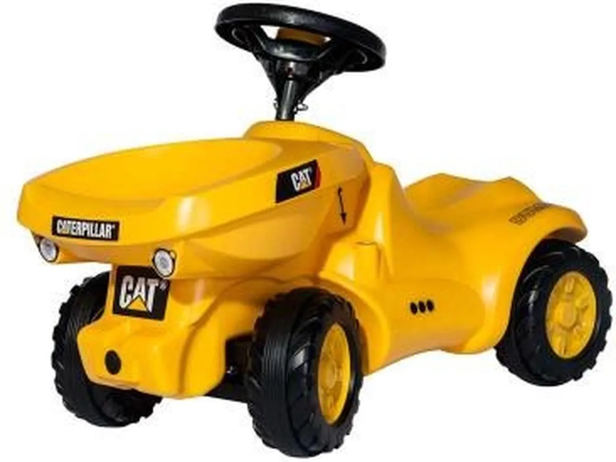 Rolly Toys rollyMinitrac CAT Dumper RT13224 - Geel
