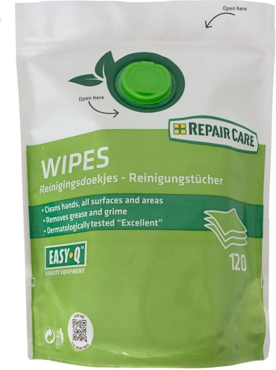 Repair Care EASY•Q Wipes Reinigingsdoekjes - 120 Stuks