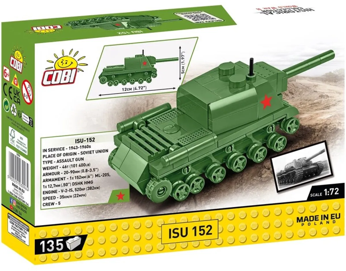 Cobi ISU 152 COBI-3096 - 135 Stukken - Meerkleurig