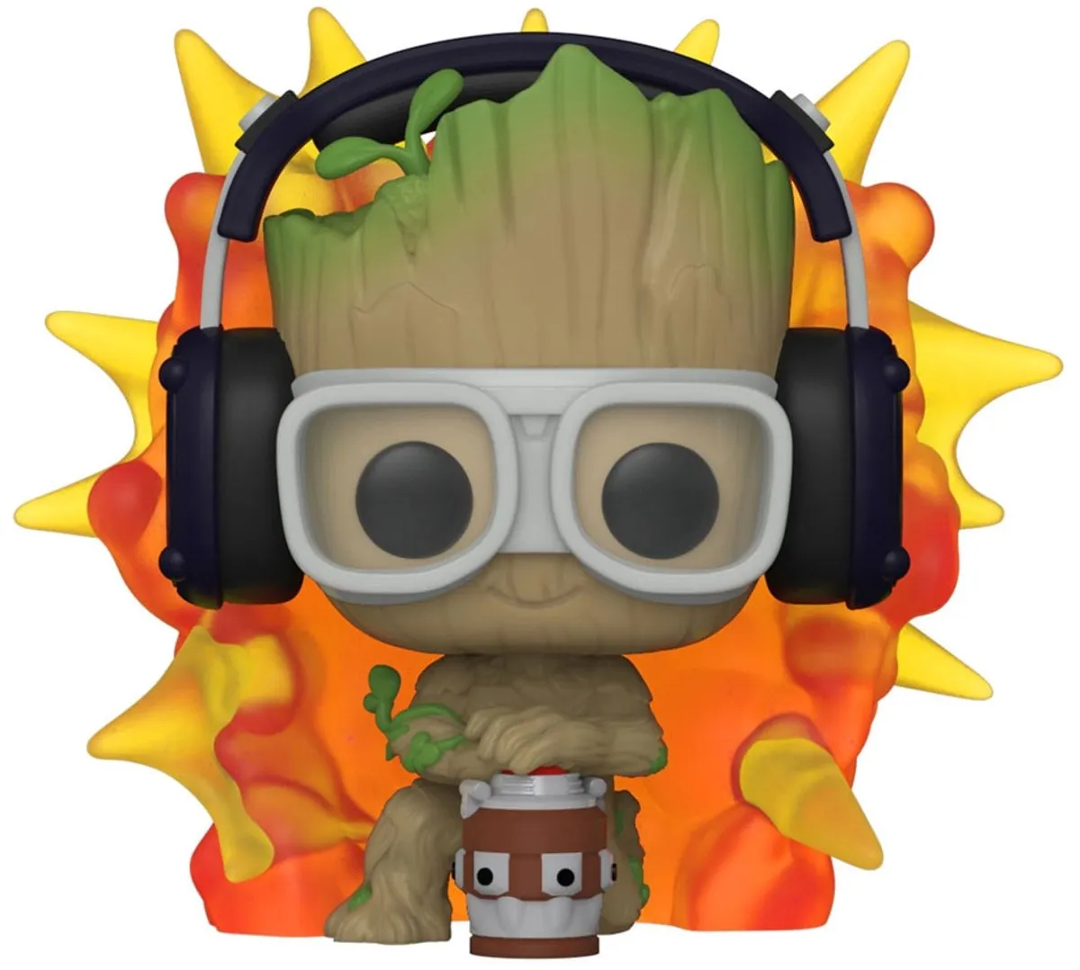 Funko Marvel POP! I Am Groot With Detonator - 9cm - Multicolor