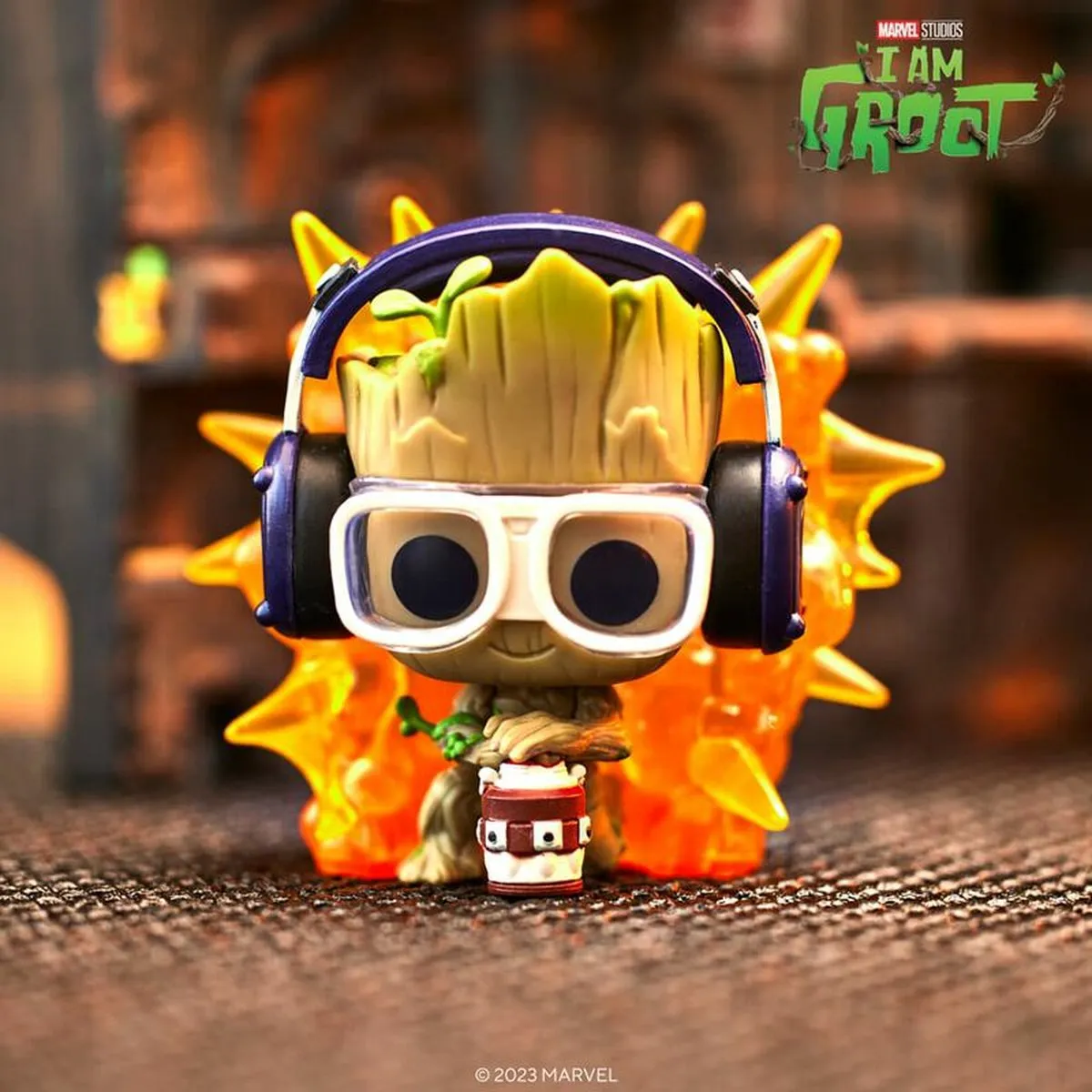 Funko Marvel POP! I Am Groot With Detonator - 9cm - Multicolor