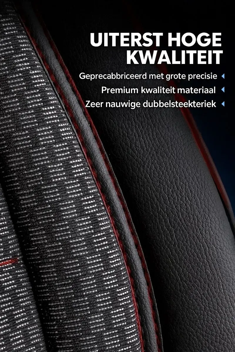 Panda Stoelhoezen Renault Master E-Tech Electric 2018-2024 - Rood