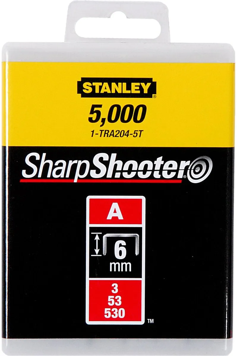 Stanley Nieten Type A 6mm - 5000 Stuks