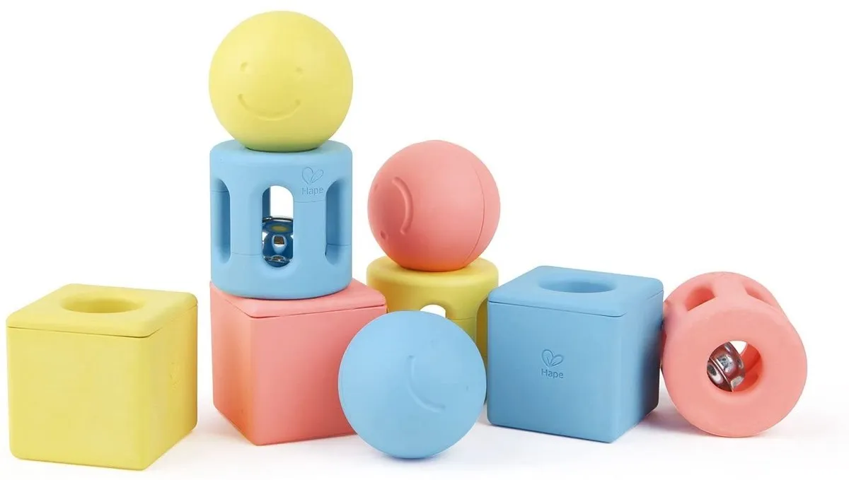 Hape Baby Rammelaars Rijst 3 Sets
