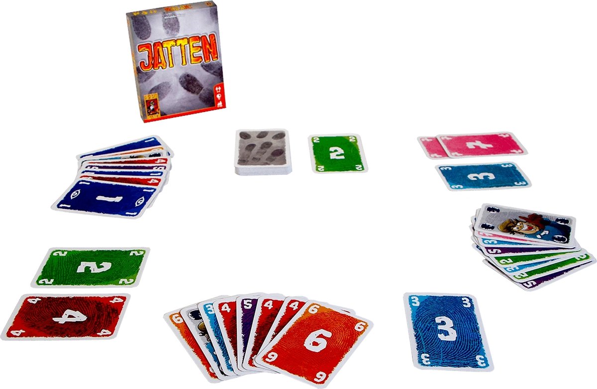 999 Games - Jatten - Kaartspel - Het spel waarin je MOET jatten! - Kinderspel - Gezelschapsspel - Educatief spel - Actiespel - Klein cadeautje
