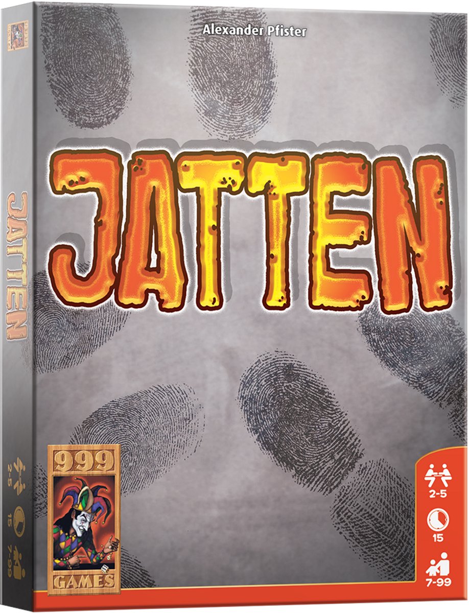 999 Games - Jatten - Kaartspel - Het spel waarin je MOET jatten! - Kinderspel - Gezelschapsspel - Educatief spel - Actiespel - Klein cadeautje