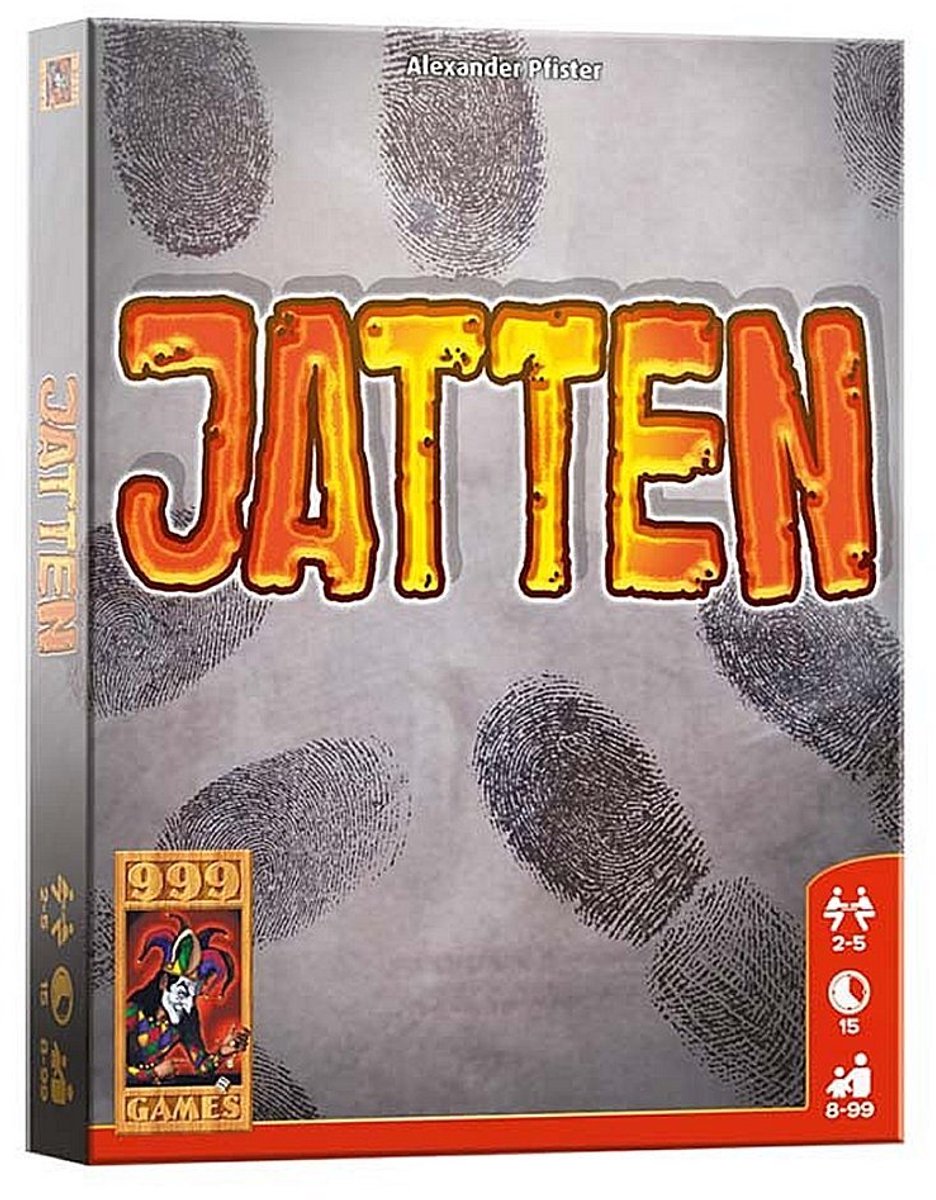 999 Games - Jatten - Kaartspel - Het spel waarin je MOET jatten! - Kinderspel - Gezelschapsspel - Educatief spel - Actiespel - Klein cadeautje