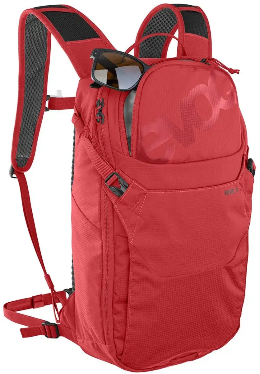 EVOC Ride 8 Fietsrugzak 8L - True Red - afbeelding 6 van 6