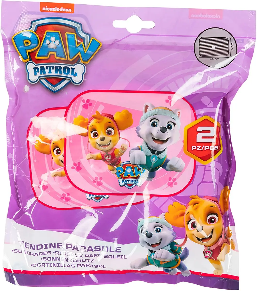 PAW Patrol Pop-Up Zonneschermen Roze - 2 Stuks
