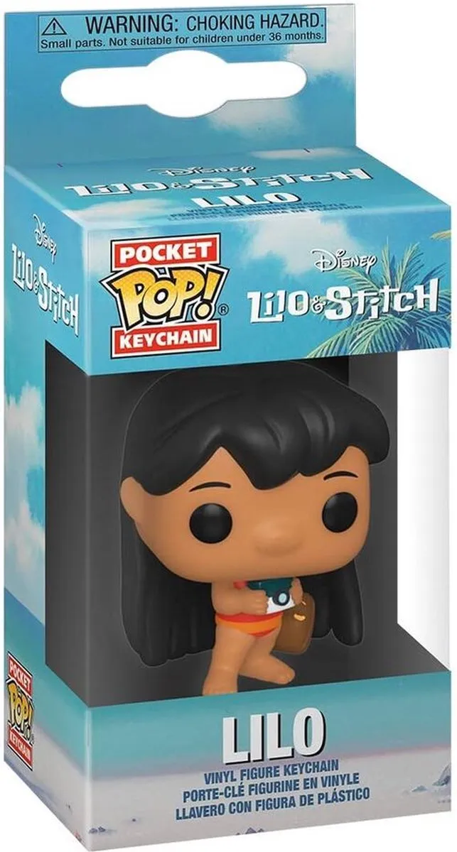 Funko Pocket Pop! Disney Lilo & Stitch Lilo Keychain - 55817 - Multi