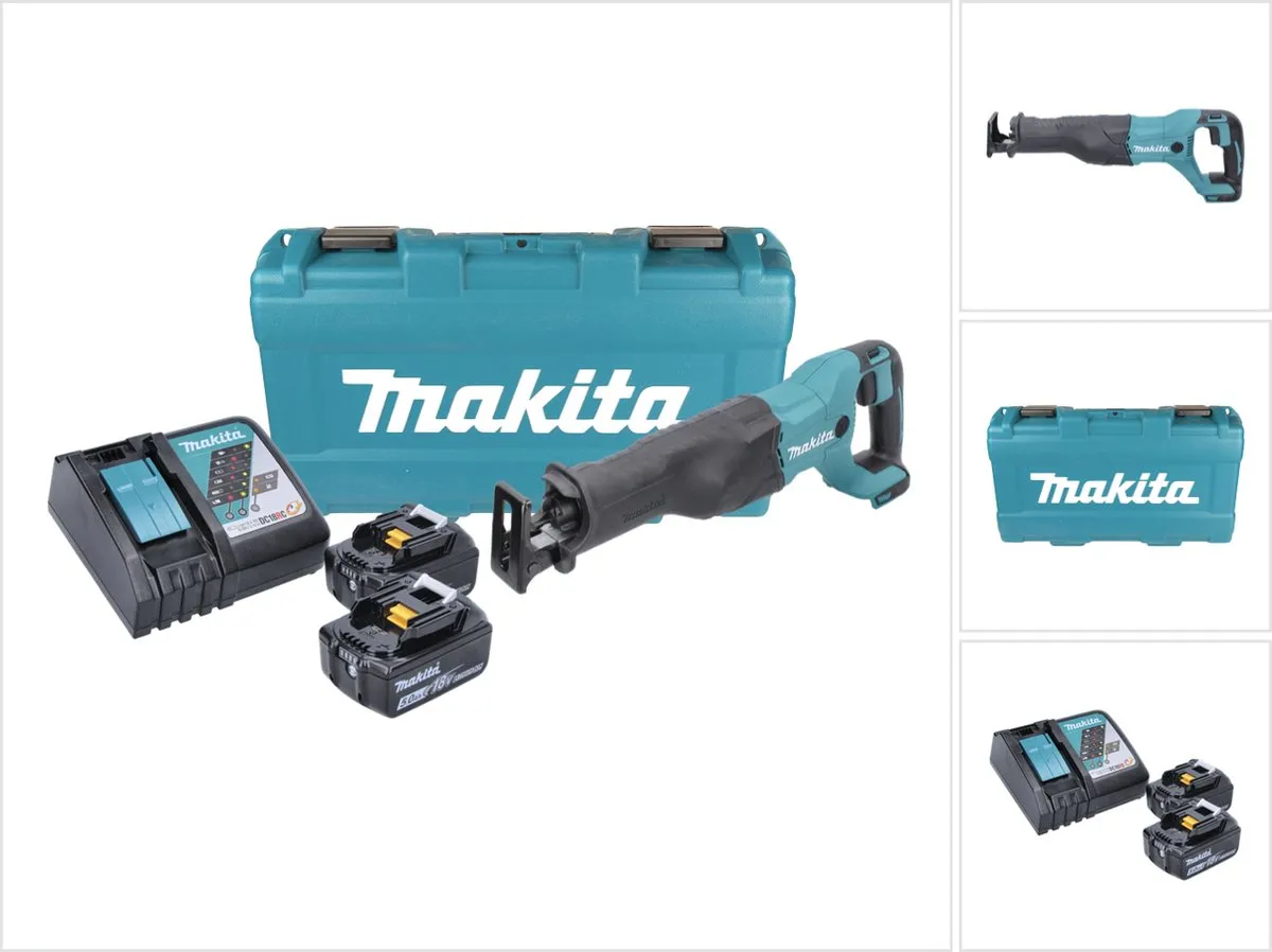 Makita DJR186RTK Reciprozaag 18V
