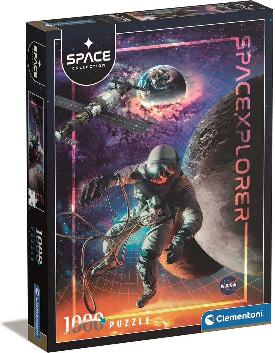 Clementoni NASA 2023 Puzzel 1000 Stukjes