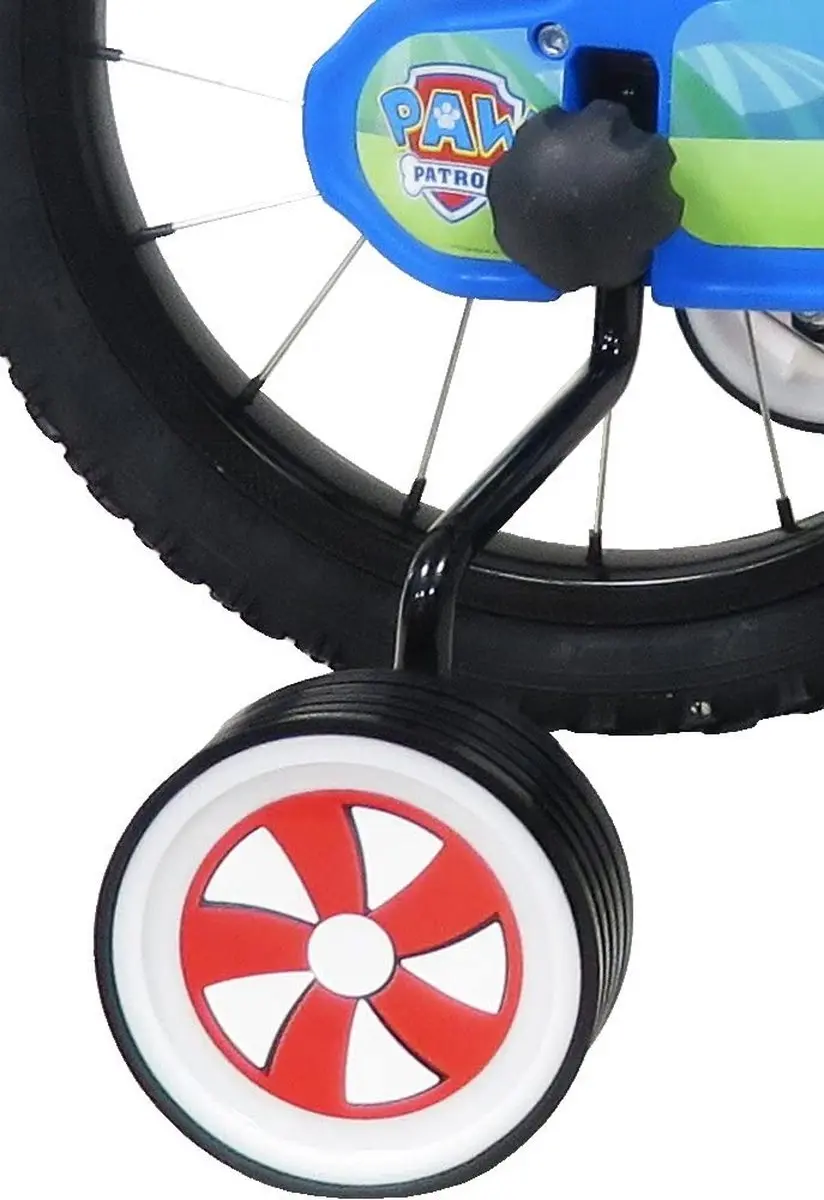 PAW Patrol Kinderfiets 12" - 1 Versnelling - 1 Inch
