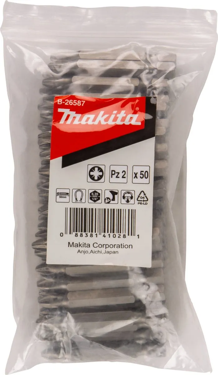 Makita B-26587 Schroefbit PZ2 50mm