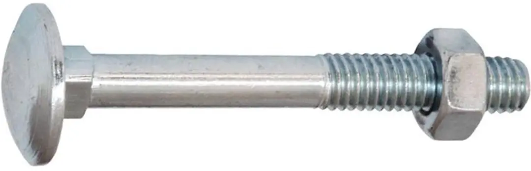 Hoenderdaal Slotbout M10x25mm Verzinkt - 200 Stuks