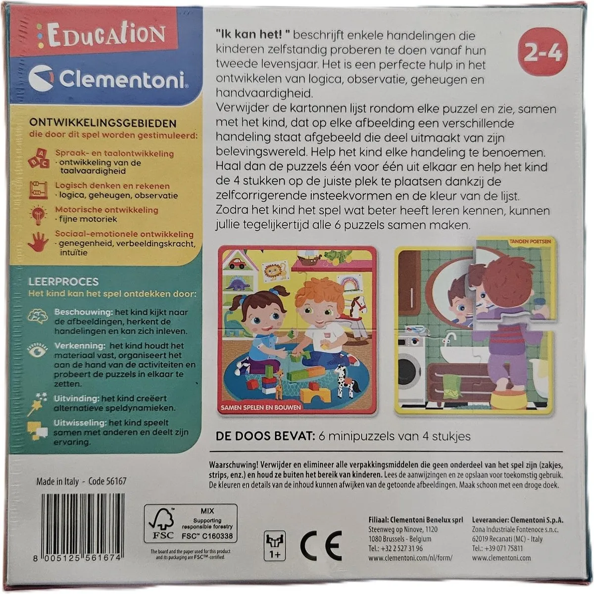 Clementoni Ik Kan Het! Educatief Spel - Multi
