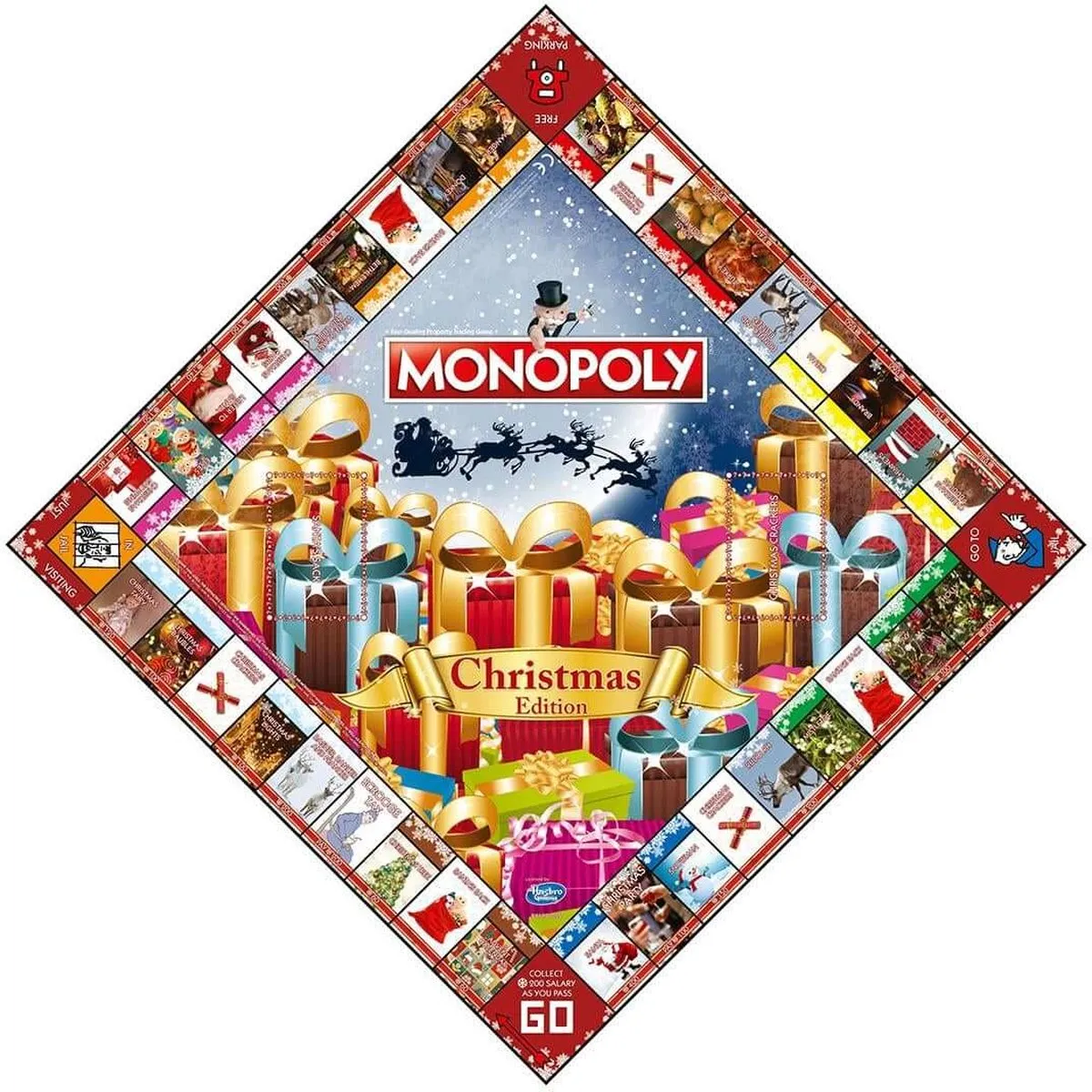 Winning Moves Monopoly Kersteditie - Kerst Bordspel - 2-6 Spelers