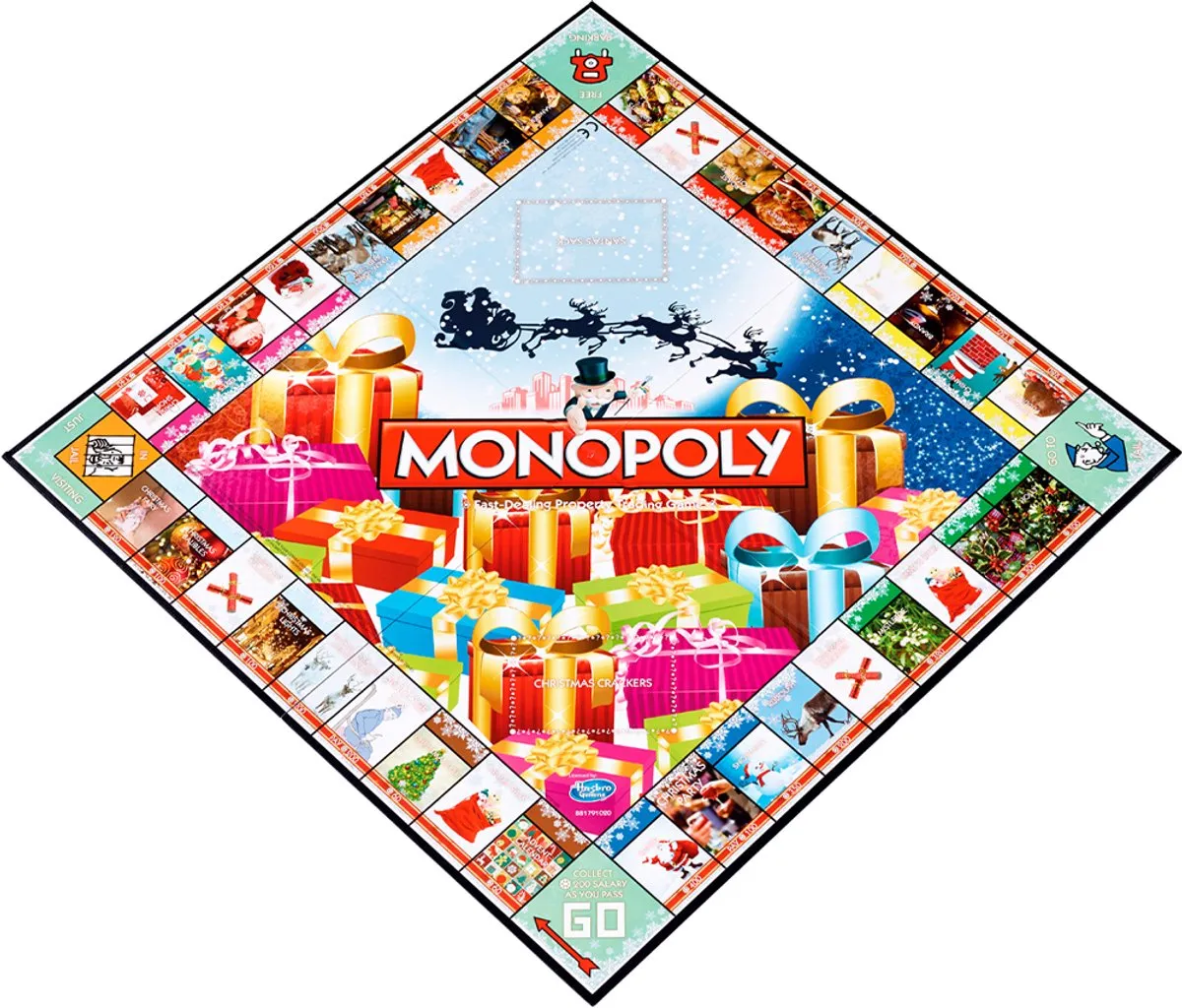 Winning Moves Monopoly Kersteditie - Kerst Bordspel - 2-6 Spelers