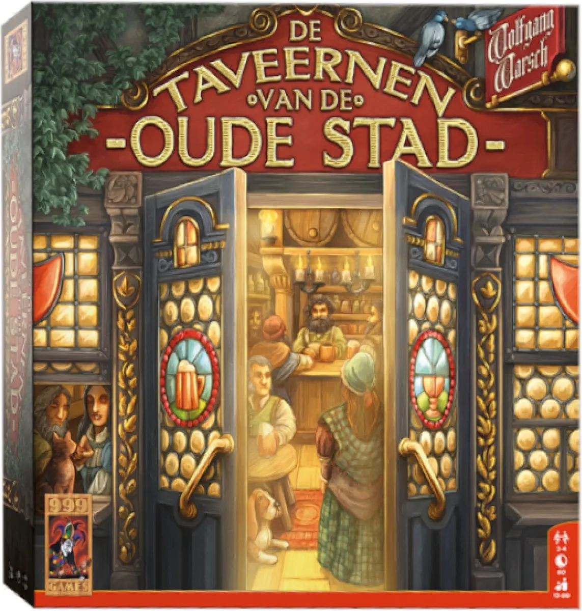 999 Games De Taveernen van de Oude Stad Bordspel - 2-4 Spelers