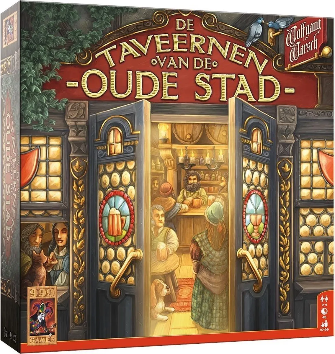 999 Games De Taveernen van de Oude Stad Bordspel - 2-4 Spelers