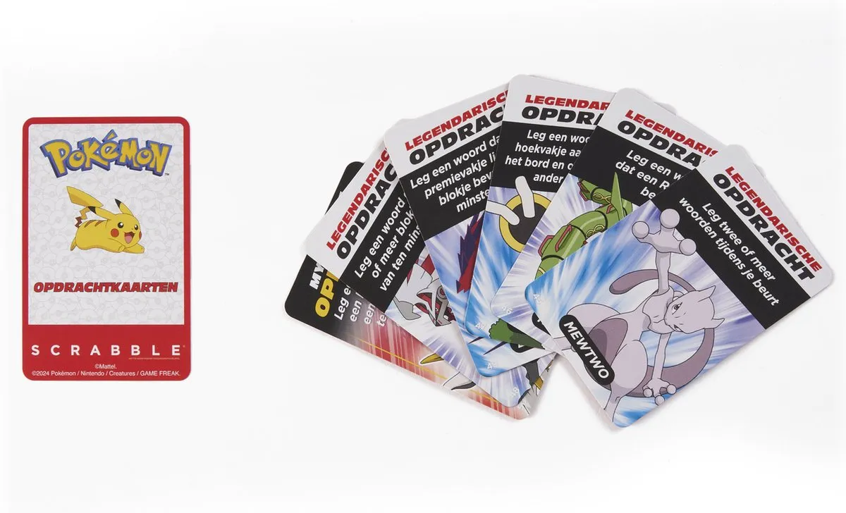 Mattel Scrabble Pokémon HXT31 Bordspel - 2-4 Spelers