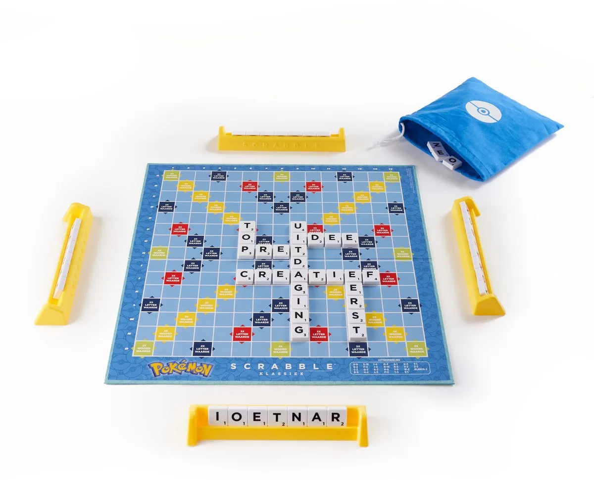 Mattel Scrabble Pokémon HXT31 Bordspel - 2-4 Spelers