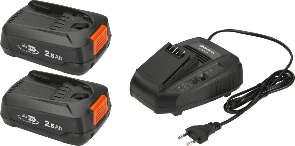 Gardena P4A 14907-20 Startset Accu & Lader